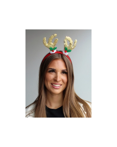 Čelenka do vlasov vianočná / párty - 1 ks | Mimib