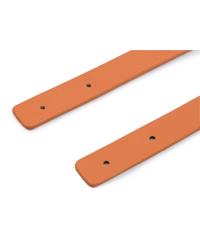 Kožené ucho na tašku šírka 1,5 cm dĺžka 45 cm - 2 ks | Mimib