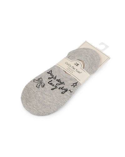 Dámske / dievčenské bavlnené ponožky do tenisiek - 1 pár | Mimib