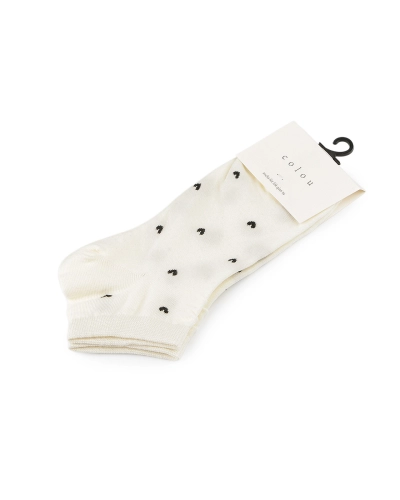 Dámske / dievčenské bavlnené ponožky členkové - 1 pár | Mimib