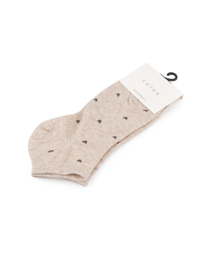 Dámske / dievčenské bavlnené ponožky členkové - 1 pár | Mimib