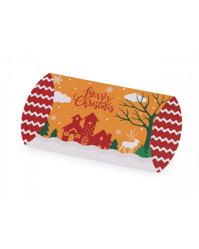 Vianočná darčeková krabička sob, Mikuláš, snehuliak| Mimib