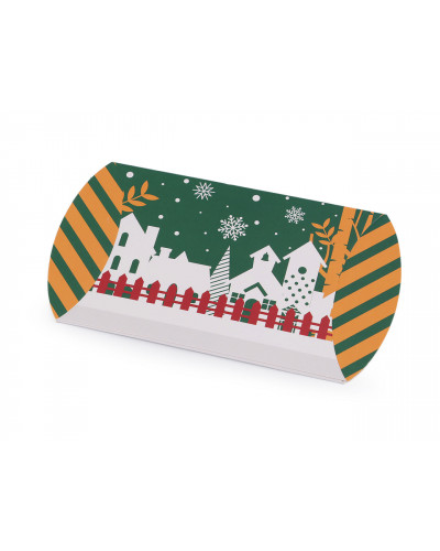 Vianočná darčeková krabička sob, Mikuláš, snehuliak| Mimib