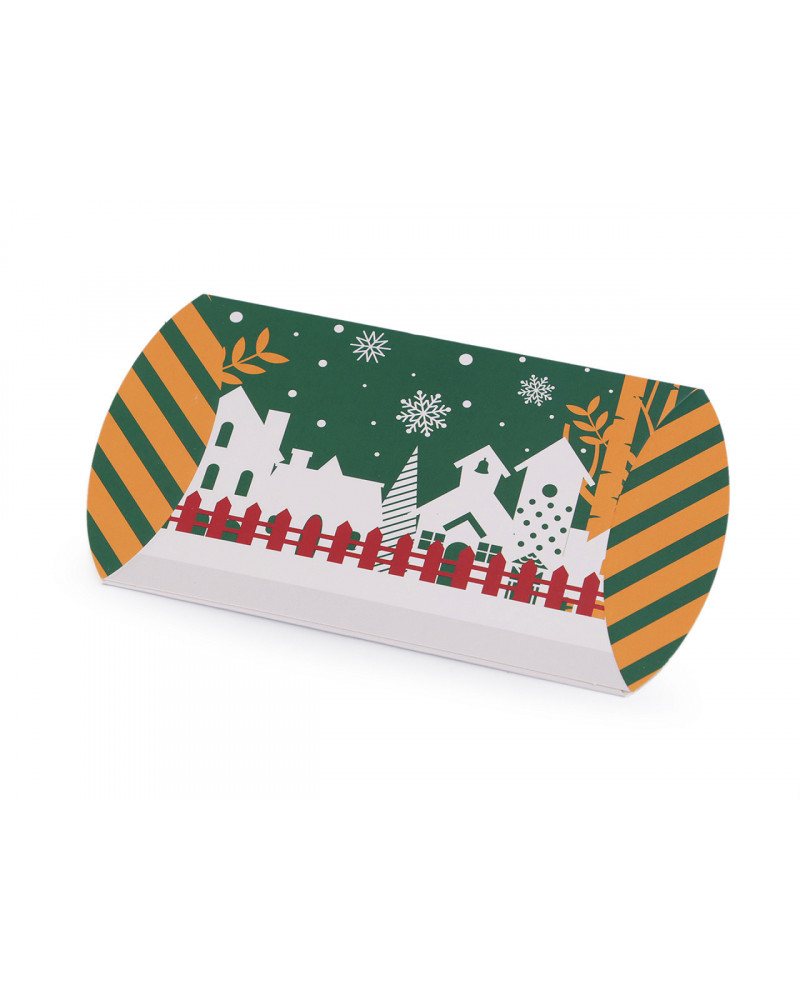 Vianočná darčeková krabička sob, Mikuláš, snehuliak| Mimib