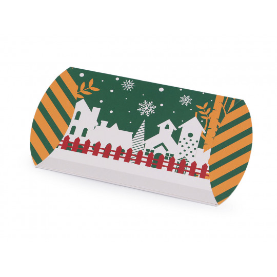 Vianočná darčeková krabička sob, Mikuláš, snehuliak| Mimib