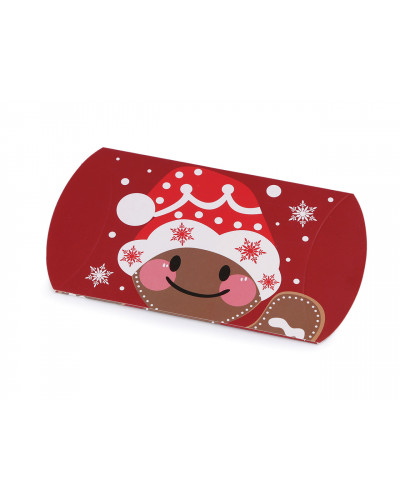 Vianočná darčeková krabička sob, Mikuláš, snehuliak| Mimib