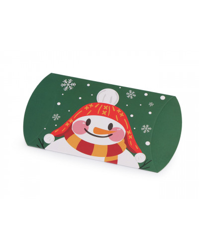 Vianočná darčeková krabička sob, Mikuláš, snehuliak| Mimib