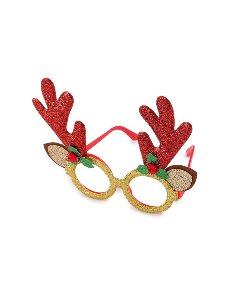 Vianočné párty / karnevalové okuliare sob - 1 ks | Mimib