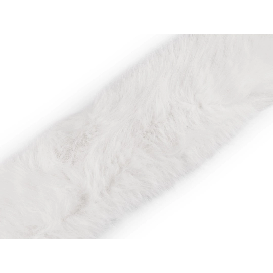 Odevná kožušina s pútkami na kapucňu dĺžka 68 cm - 1 ks | Mimib