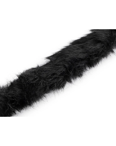 Všívacia odevná / dekoračná kožušina okrúhla šírka 5 cm - 1 m | Mimib