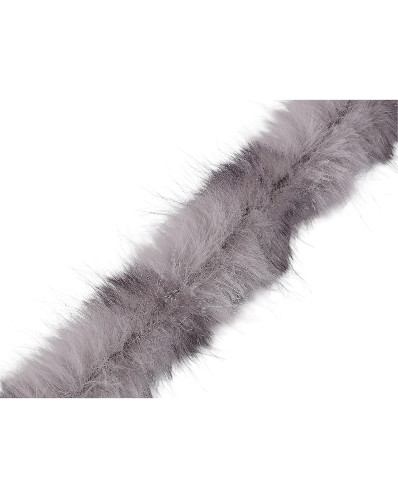 Všívacia odevná / dekoračná kožušina okrúhla zvierací vzor šírka 4,5 cm - 1 m | Mimib