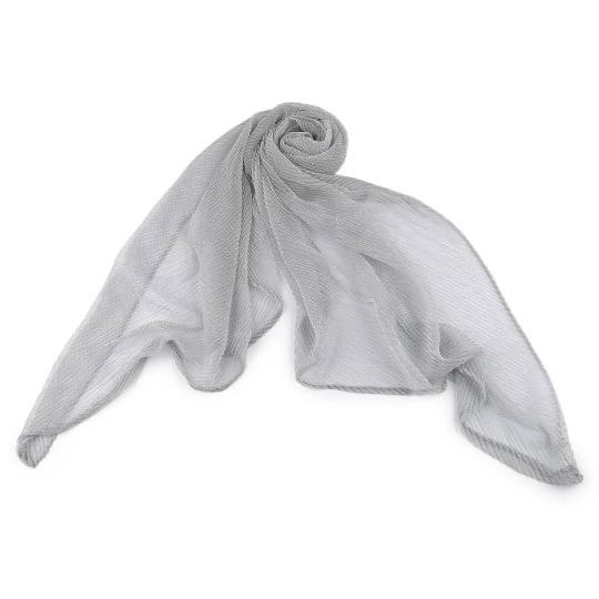 Spoločenský šál cez ramená s lurexom 60x160 cm - 1 ks | Mimib