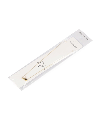 Náhrdelník z nerezovej ocele srdce s perleťou - 1 ks | Mimib