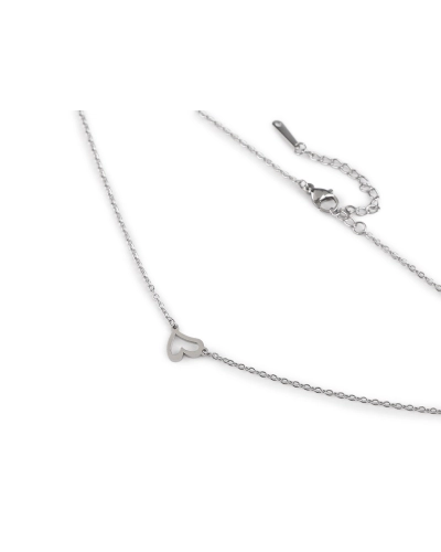 Náhrdelník z nerezovej ocele srdce - 1 ks | Mimib