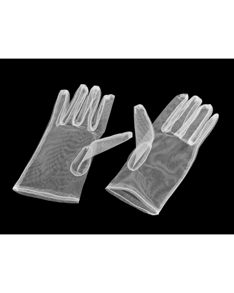 Spoločenské rukavice tylové - 1 pár | Mimib