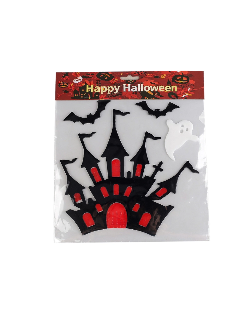 Gélové samolepky Halloween / čarodejnice - 1 kar. | Mimib