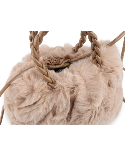 Kožušinová kabelka 24x18 cm - 1 ks | Mimib