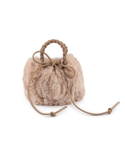 Kožušinová kabelka 24x18 cm - 1 ks | Mimib