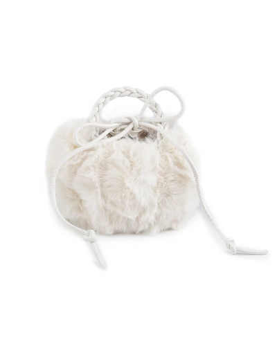 Kožušinová kabelka 24x18 cm - 1 ks | Mimib