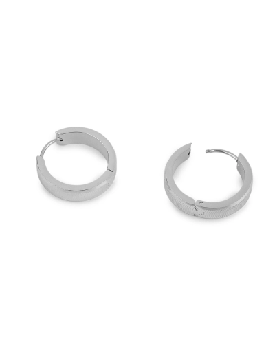 Náušnice z nerezovej ocele kruhy - 1 pár | Mimib