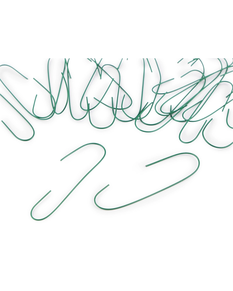 Floristické háčiky na vianočné ozdoby a tvorenie 100 ks - 1 krab. | Mimib