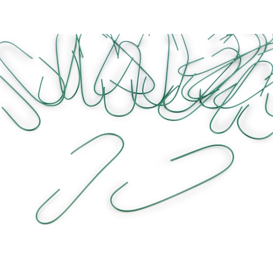 Floristické háčiky na vianočné ozdoby a tvorenie 100 ks - 1 krab. | Mimib