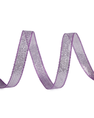 Brokátová stuha s lurexom šírka 10 mm - 10 m | Mimib