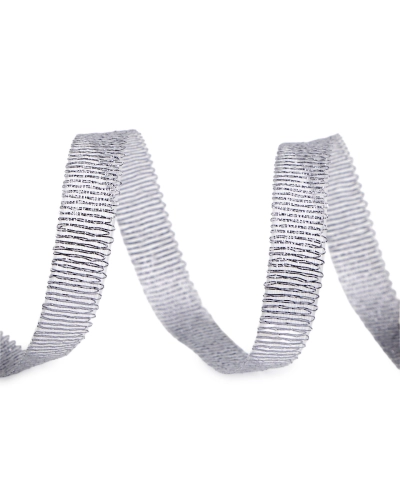 Brokátová stuha s lurexom šírka 10 mm - 10 m | Mimib