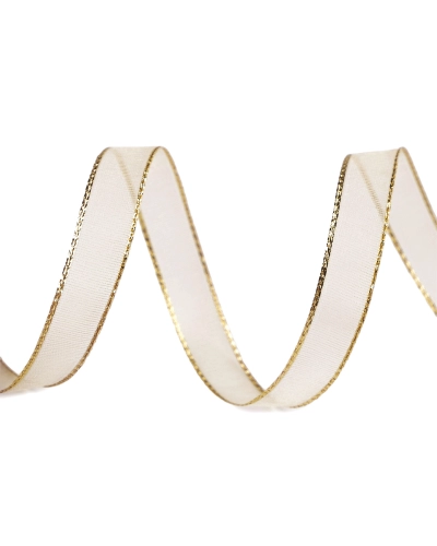 Monofilová stuha s lurexom šírka 10 mm - 20 m | Mimib