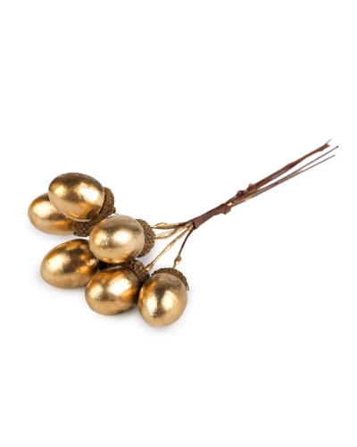 Umelé žalude na drôtiku metalické - 1 zväzok | Mimib