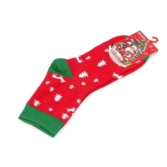 Vianočné ponožky unisex - 1 pár | Mimib