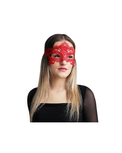 Karnevalová maska - škraboška čipková - 1 ks | Mimib