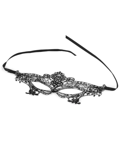 Karnevalová maska - škraboška čipková - 1 ks | Mimib