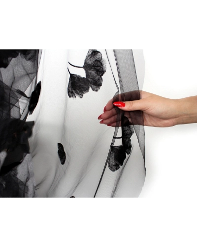 Tyl s listami ginkgo - 1 m | Mimib