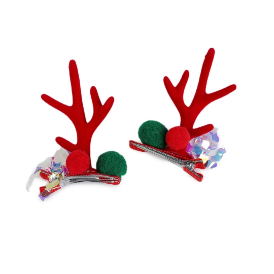 Párty sponky do vlasov vianočné - 1 pár | Mimib