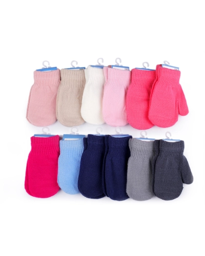 Detské pletené rukavice palčiaky - 1 pár | Mimib