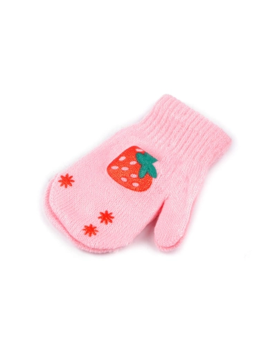 Detské pletené rukavice palčiaky - 1 pár | Mimib