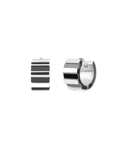 Náušnice z nerezovej ocele krúžky - 1 pár | Mimib
