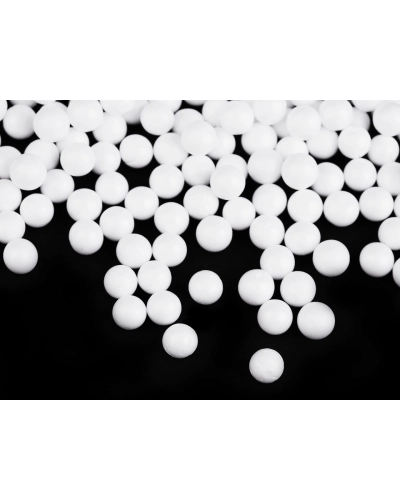 Polystyrénové guličky Ø10, 12 mm - 1 sáčok | Mimib