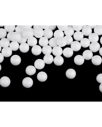 Polystyrénové guličky Ø10, 12 mm - 1 sáčok | Mimib