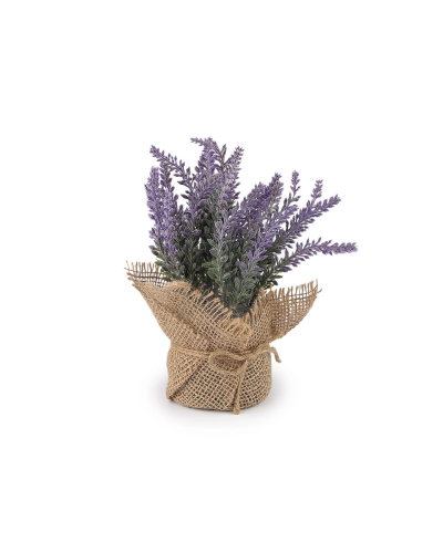 Umelá levanduľa v jutovom obale - 1 ks | Mimib