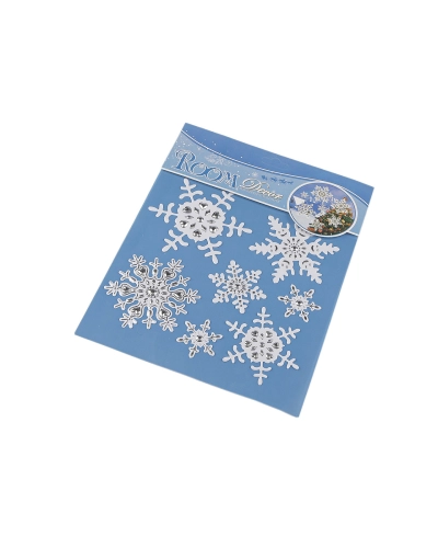 Vianočné samolepky plastické 3D - 1 kar. | Mimib