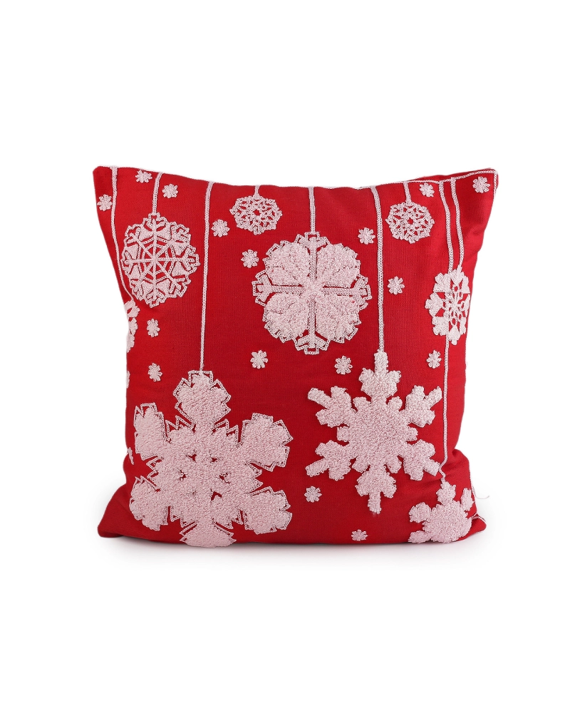 Vianočná obliečka na vankúš vyšívaná 45x45 cm - 1 ks | Mimib