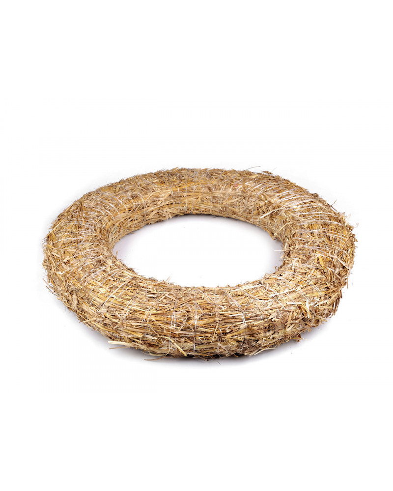Slamený veniec Ø60 cm, Ø70 cm | Mimib