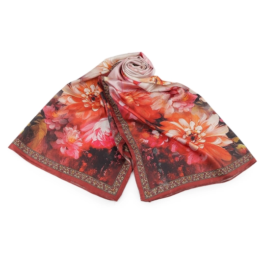 Saténová šatka / šál 70x175 cm - 1 ks | Mimib