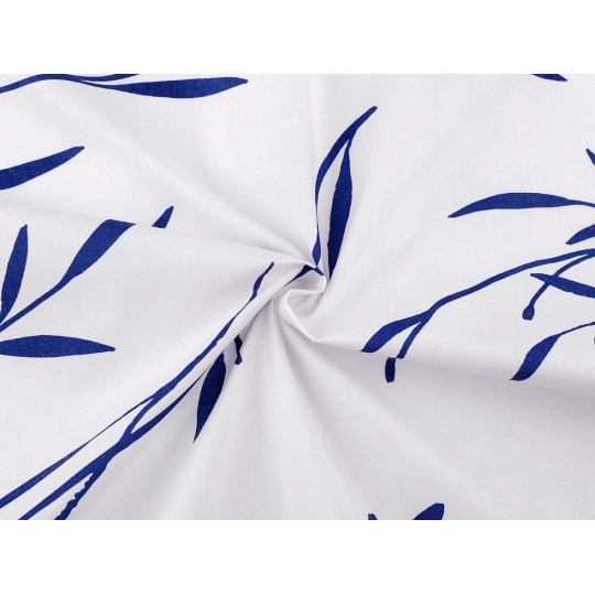 Bavlnená látka / plátno listy - 1 m | Mimib