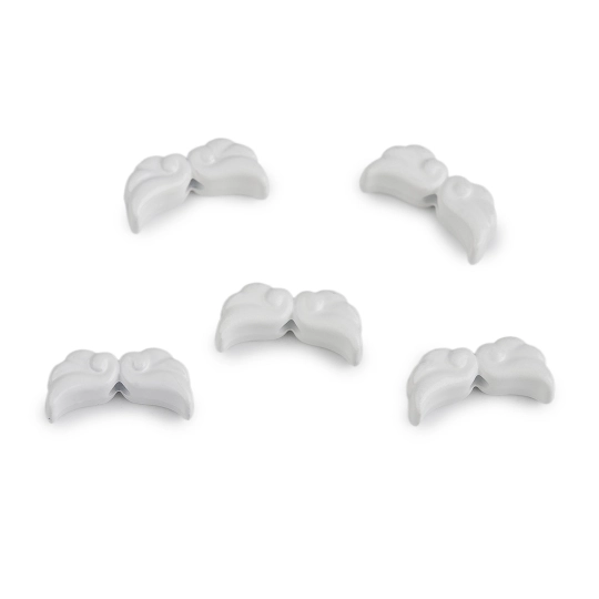 Ozdobný diel anjelské krídla lakované 6x12 mm - 5 ks | Mimib