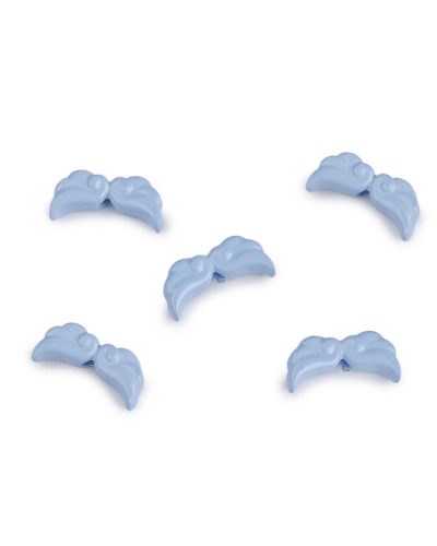 Ozdobný diel anjelské krídla lakované 6x12 mm - 5 ks | Mimib