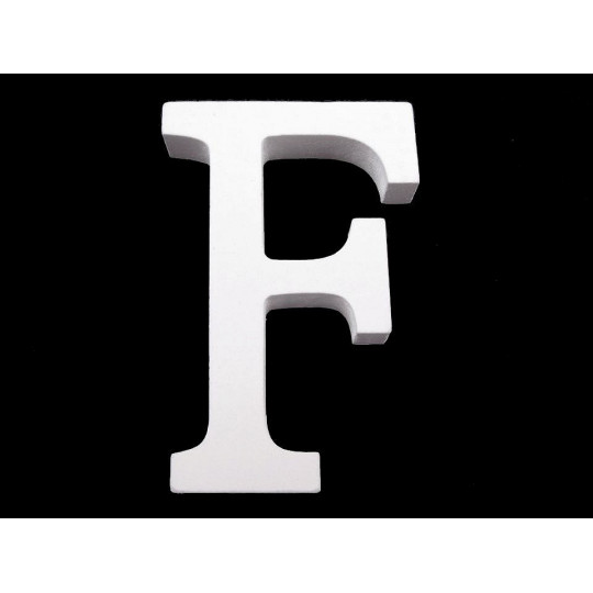 Drevená dekorácia písmená abecedy | Mimib