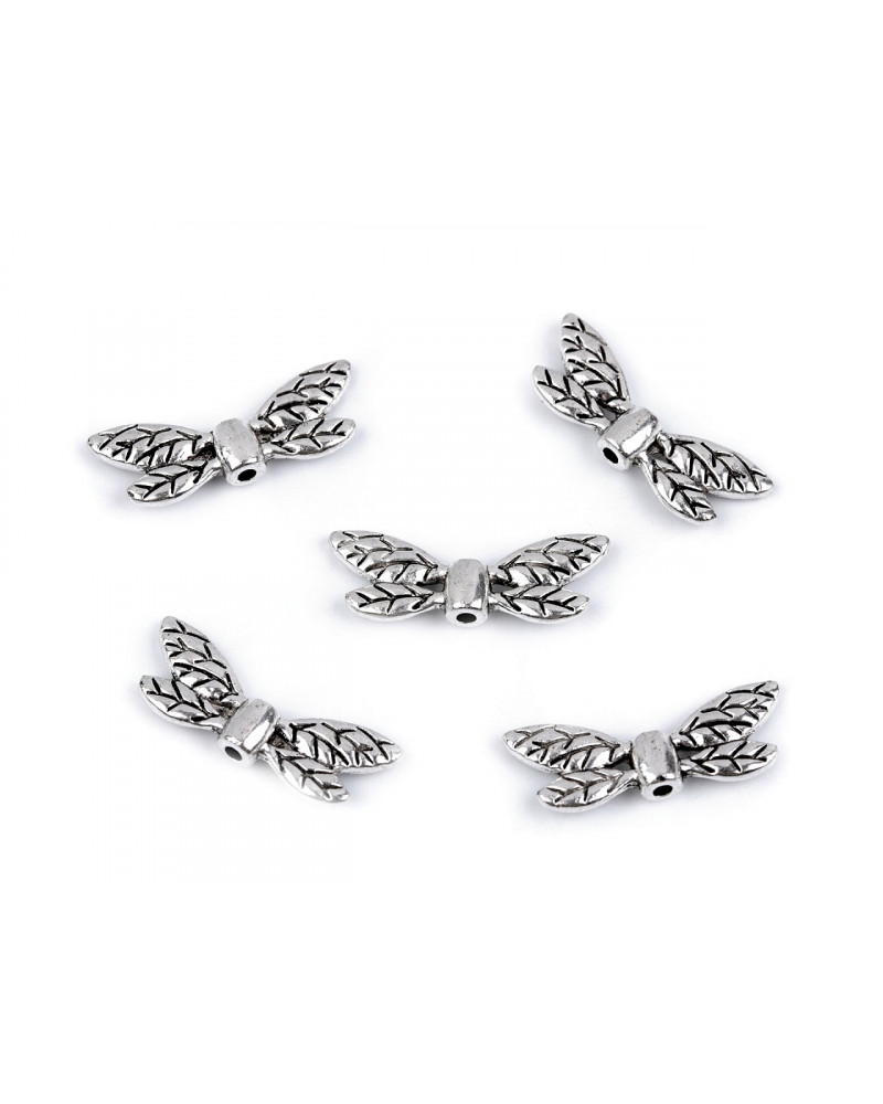 Ozdobný diel krídla vážky 8x22 mm - 10 ks | Mimib